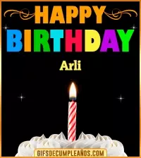 GIF GiF Happy Birthday Arli